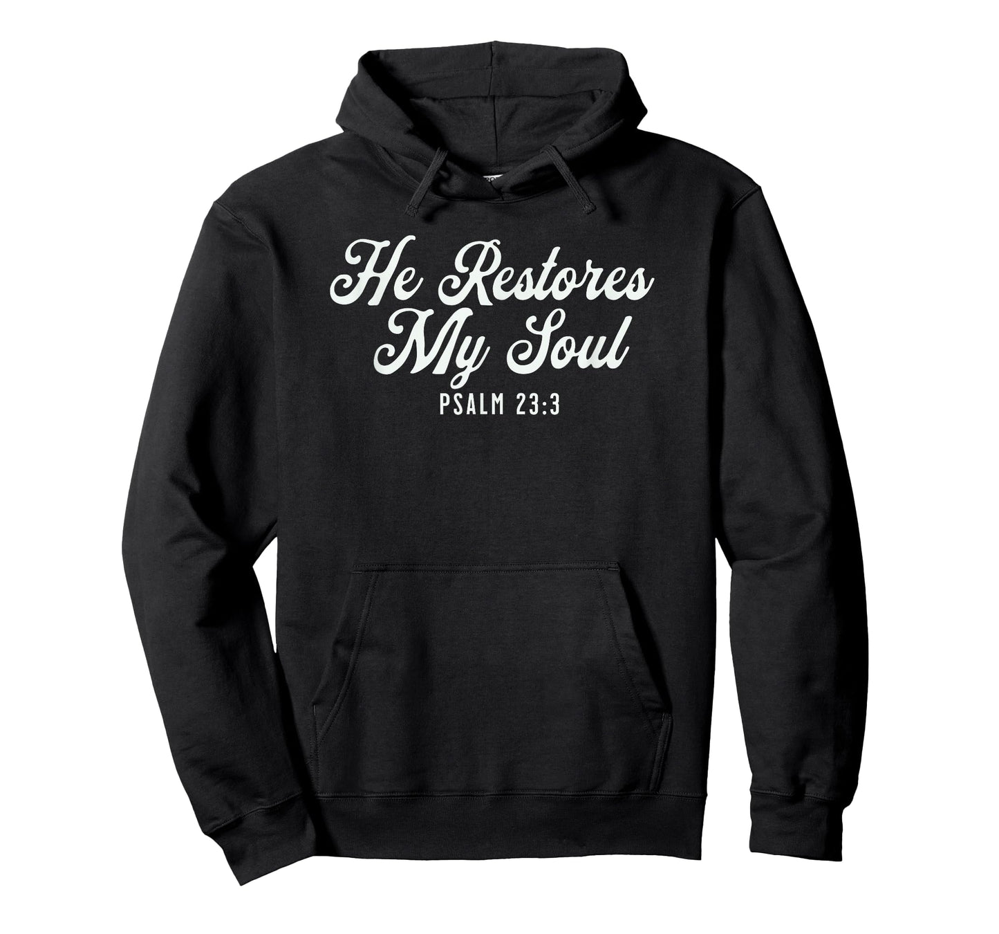 He restores My Soul Psalm Vintage Jesus Christian T-Shirt