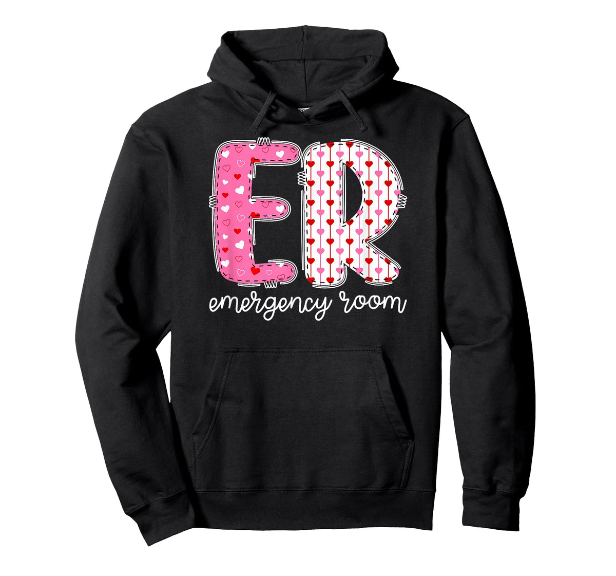 ER Nurse Valentine Emergency Room Nurse Valentines Day T-Shirt