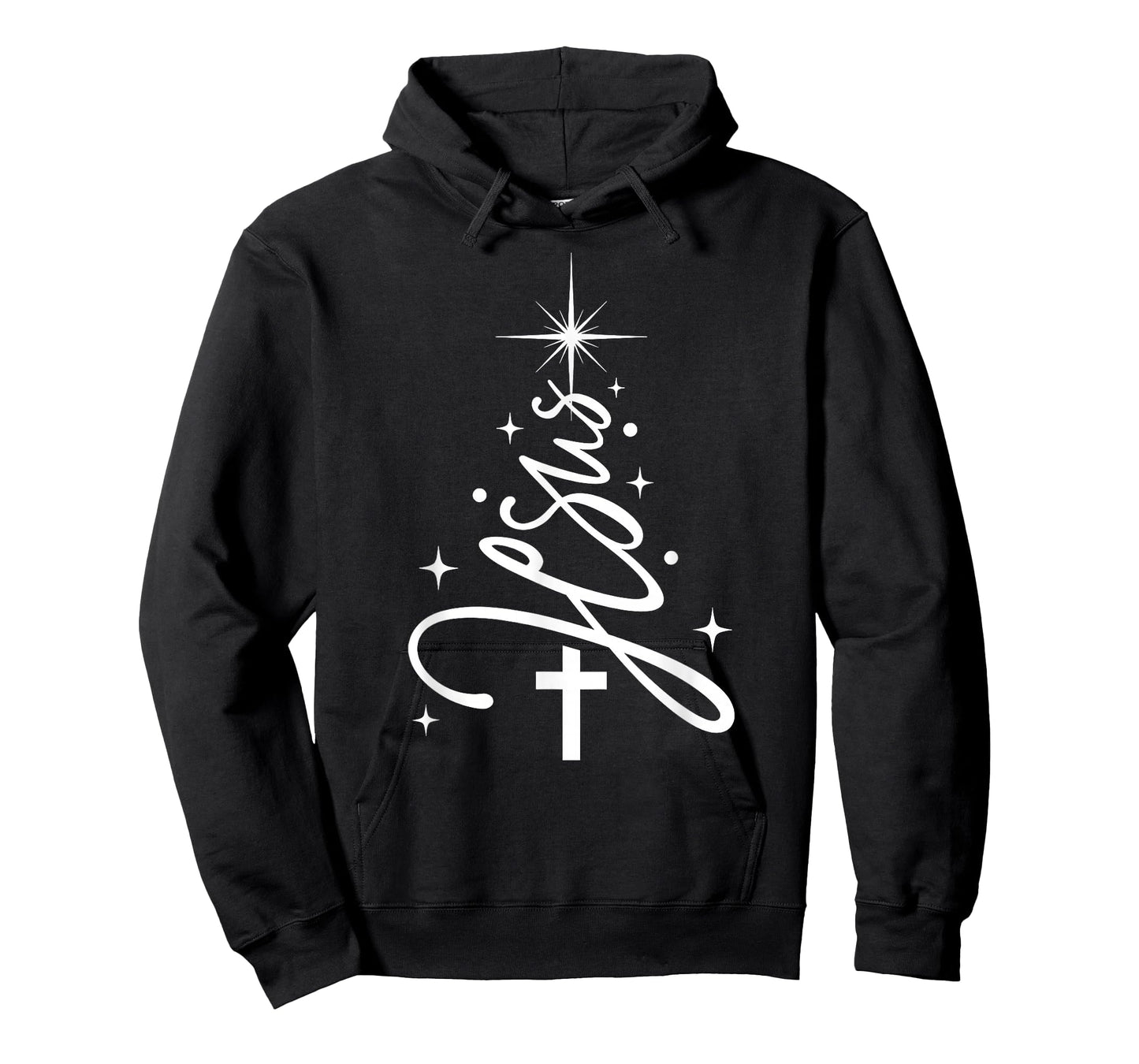 Jesus Christmas Tree Faith Based Christmas Christian Bible T-Shirt