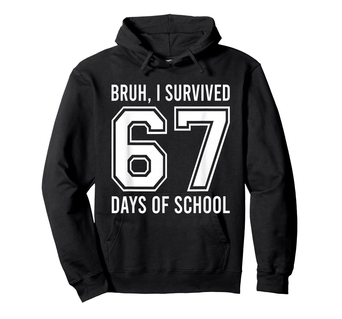 Bruh I Survived 67 Days of School Six Seven Kids Teacher T-Shirt