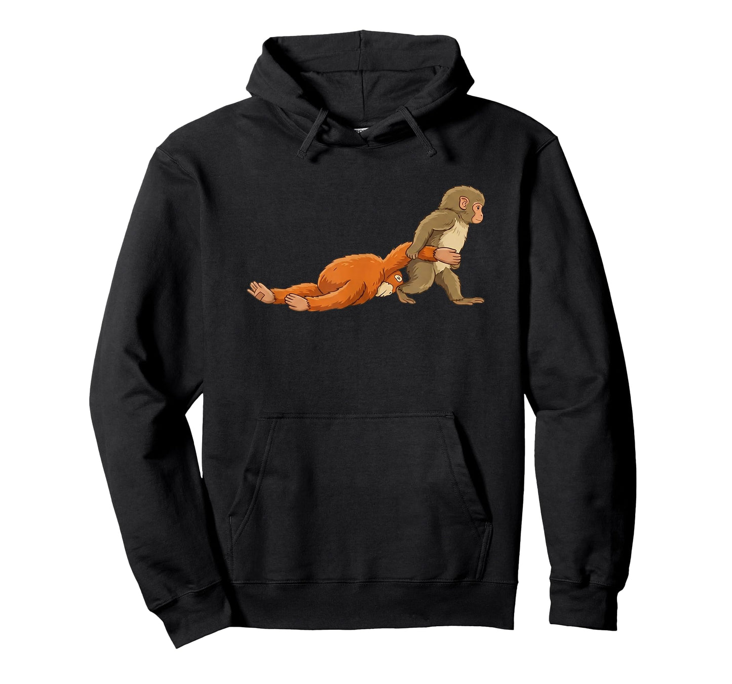 Baby Monkey Punch Shirt Cute Viral Macaque Animal Lover T-Shirt