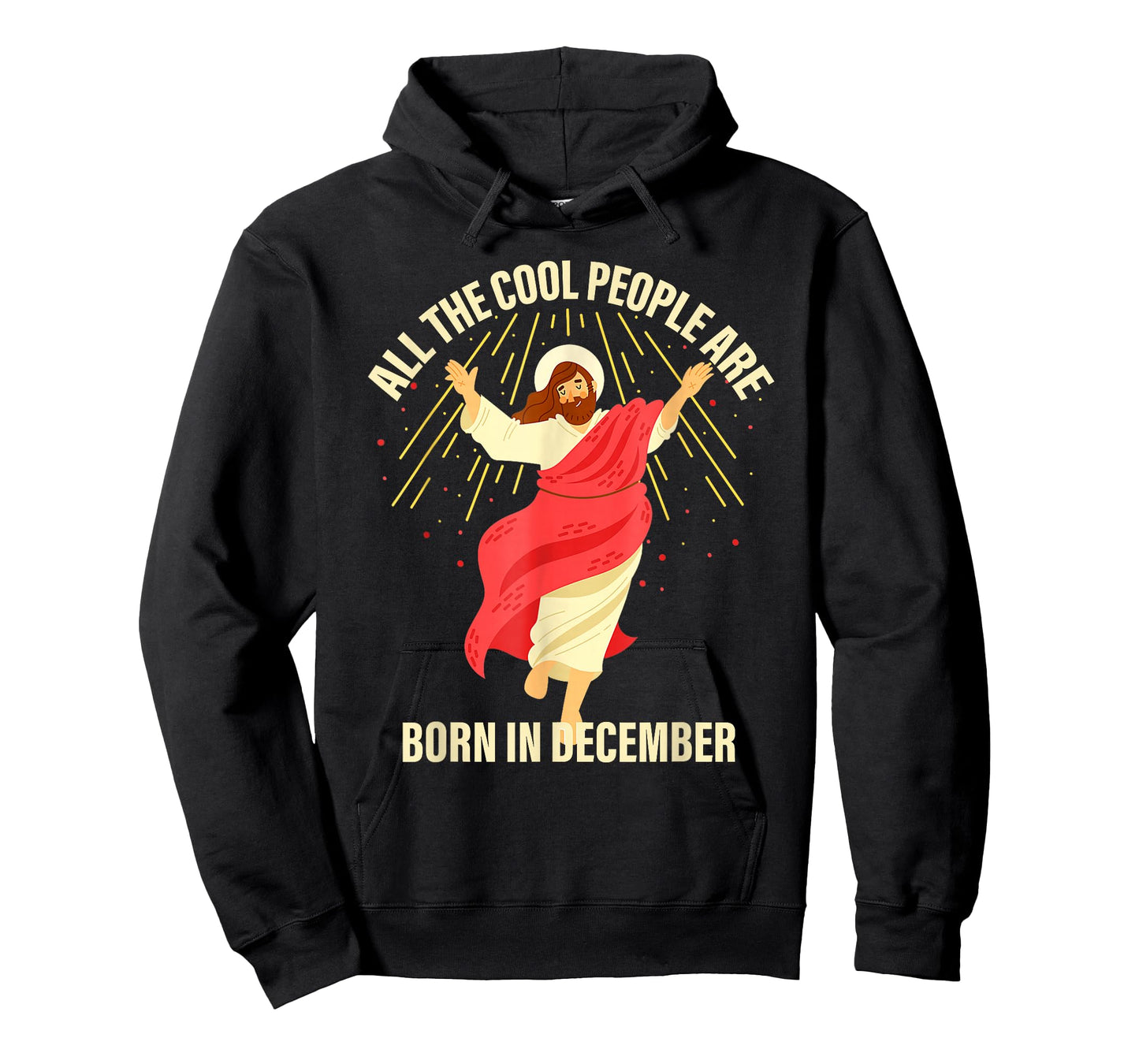 Cool People are Born in December Christian Christmas Jesus T-Shirt