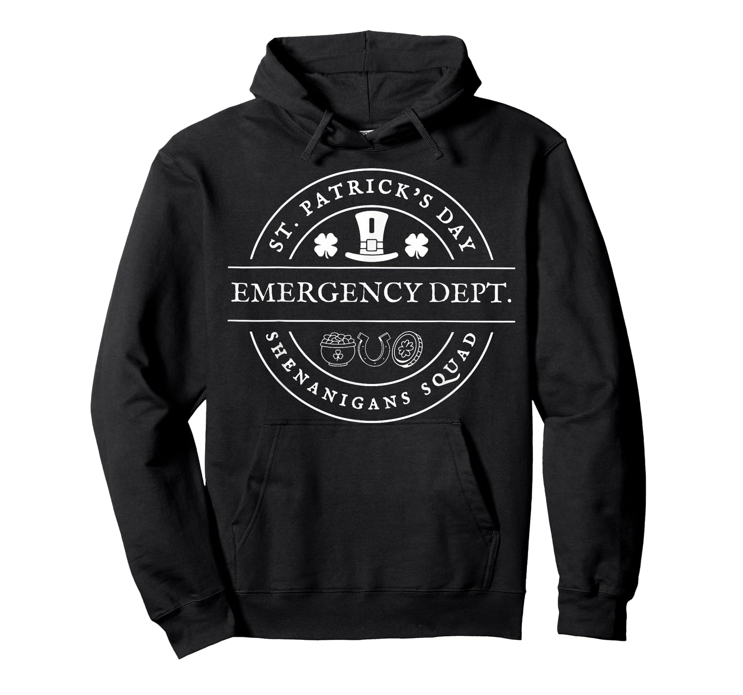St Patricks Day Emergency Dept Shenanigans Squad ER Nurse T-Shirt