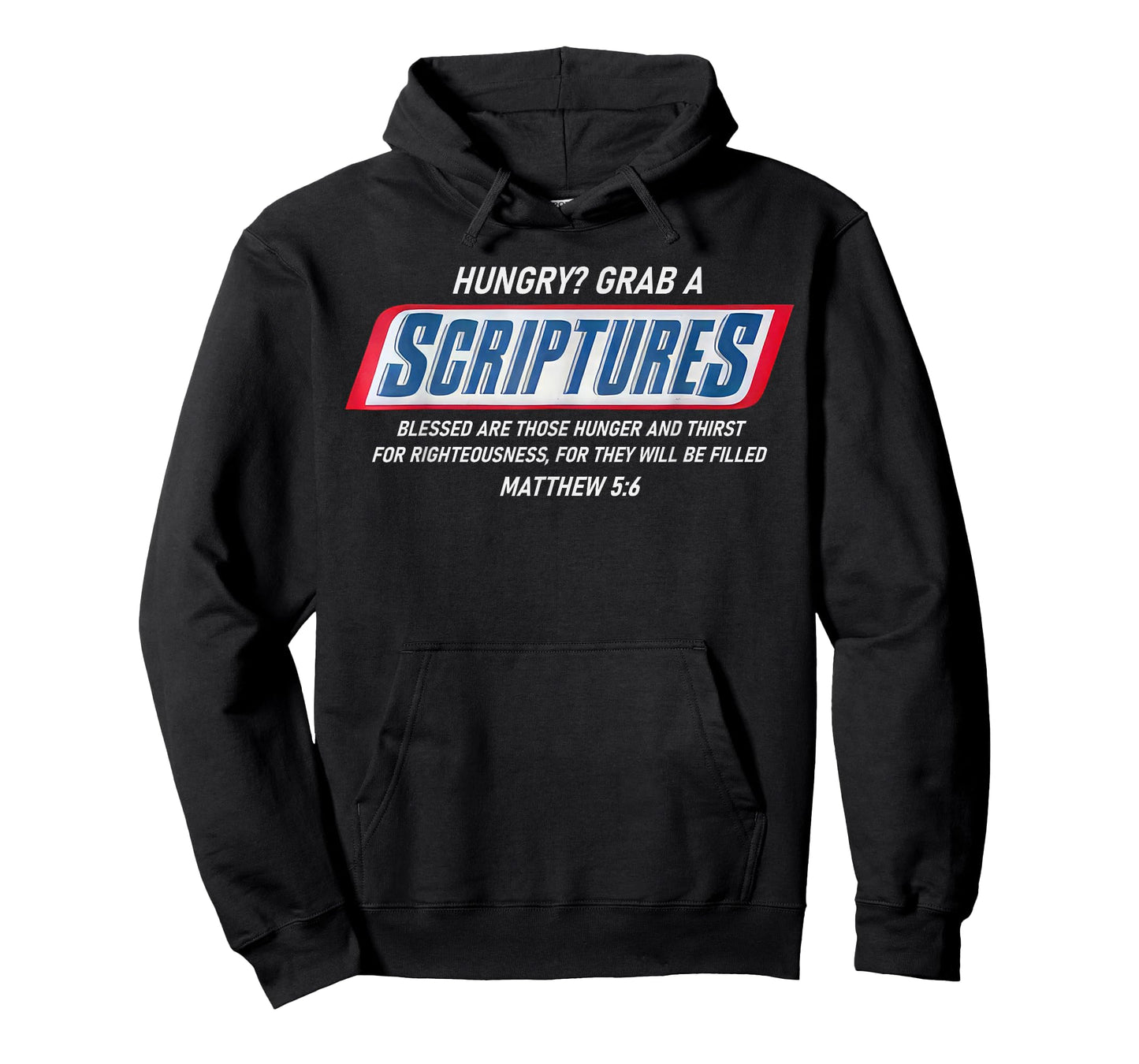 Hungry Grab A Scripture Funny Christian God Bible Verse T-Shirt