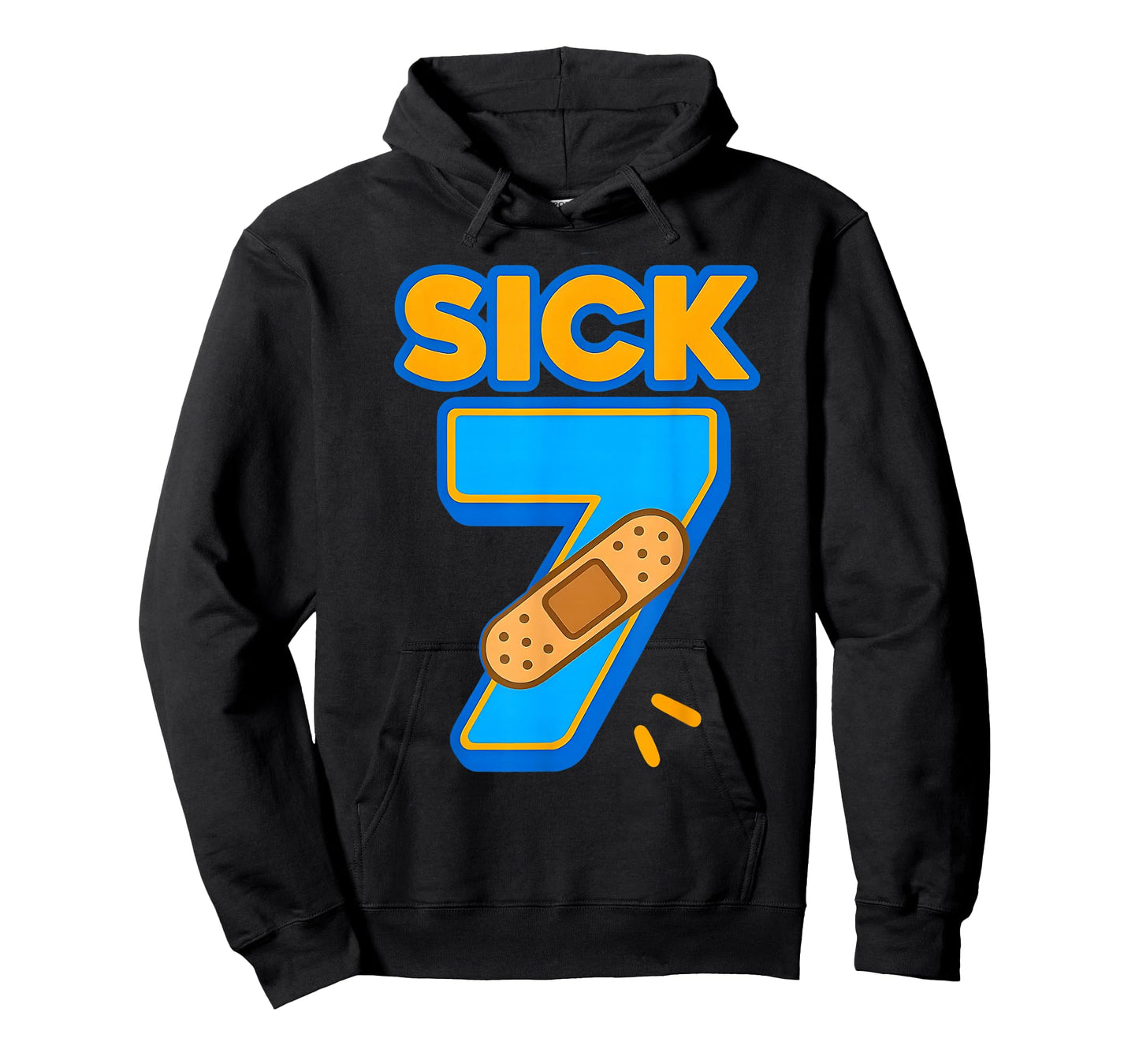 Sick Seven Meme Six Seven Sick 7 Funny Birthday Bandage T-Shirt