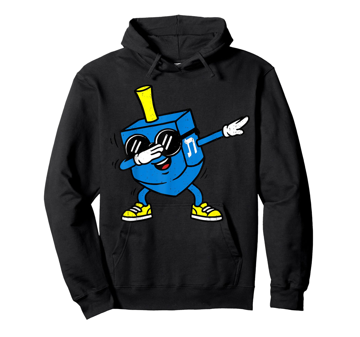 Dabbing Dreidel Happy Hanukkah Dancing Chanukah Jew Jewish T-Shirt