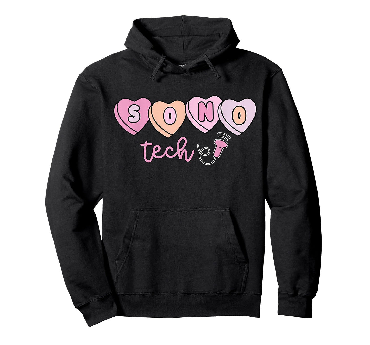 Heart Candy Sono Tech Valentines Sonographer Ultrasound Tech T-Shirt