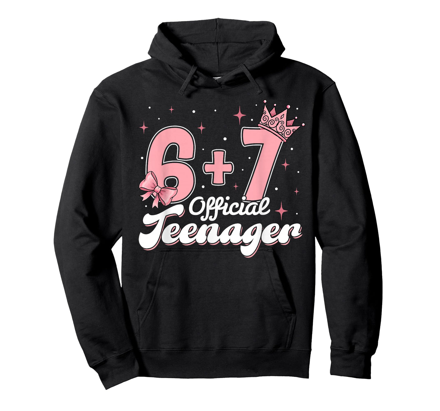 Pink Coquette 13th Birthday 67 Meme 6+7 Official Teenager T-Shirt