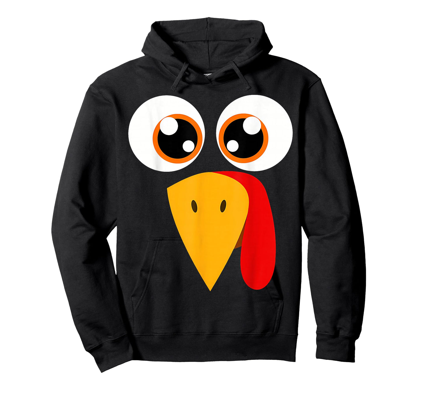 Turkey Face Halloween Costume Thanksgiving Teacher Nurse T-Shirt