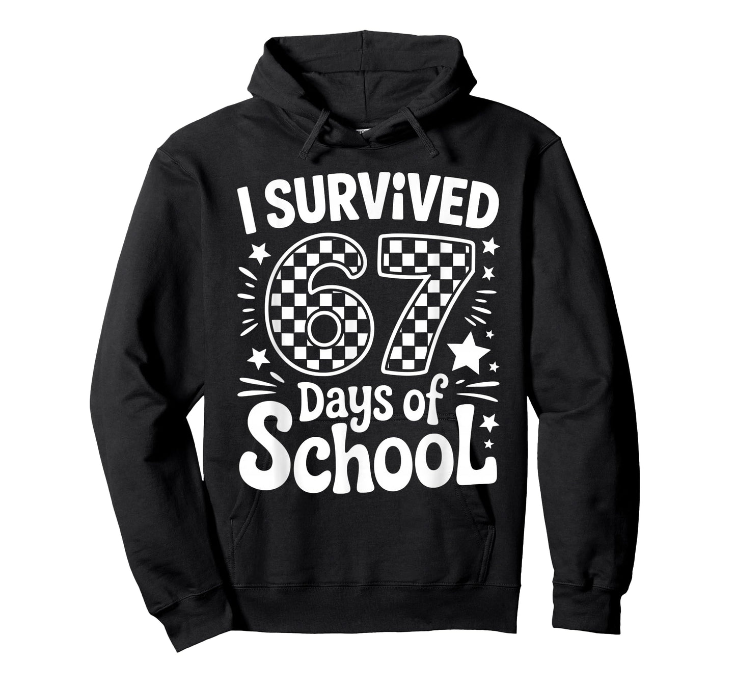 I Survived 67 Days of School Teachers Students T-Shirt