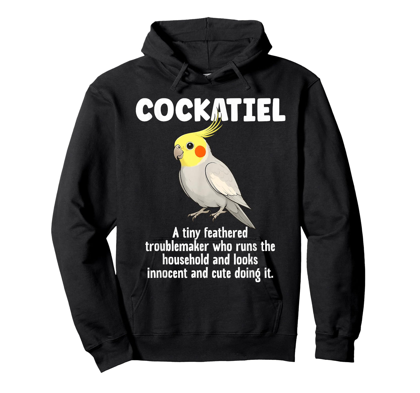 Cockatiel Definition Cockatiel Owner Cockatiel Parrot Lover T-Shirt