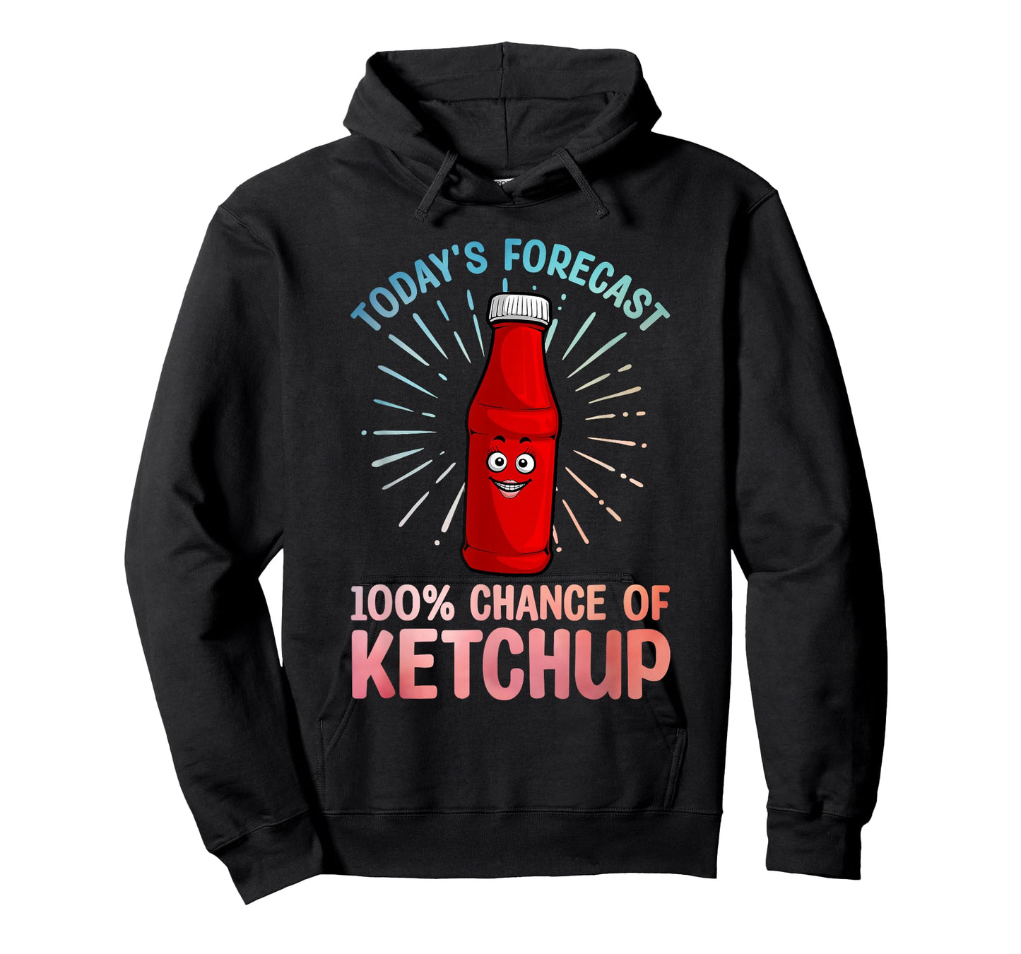 Funny Ketchup Art for Men Women Youth Tomato Ketchup Lover T-Shirt