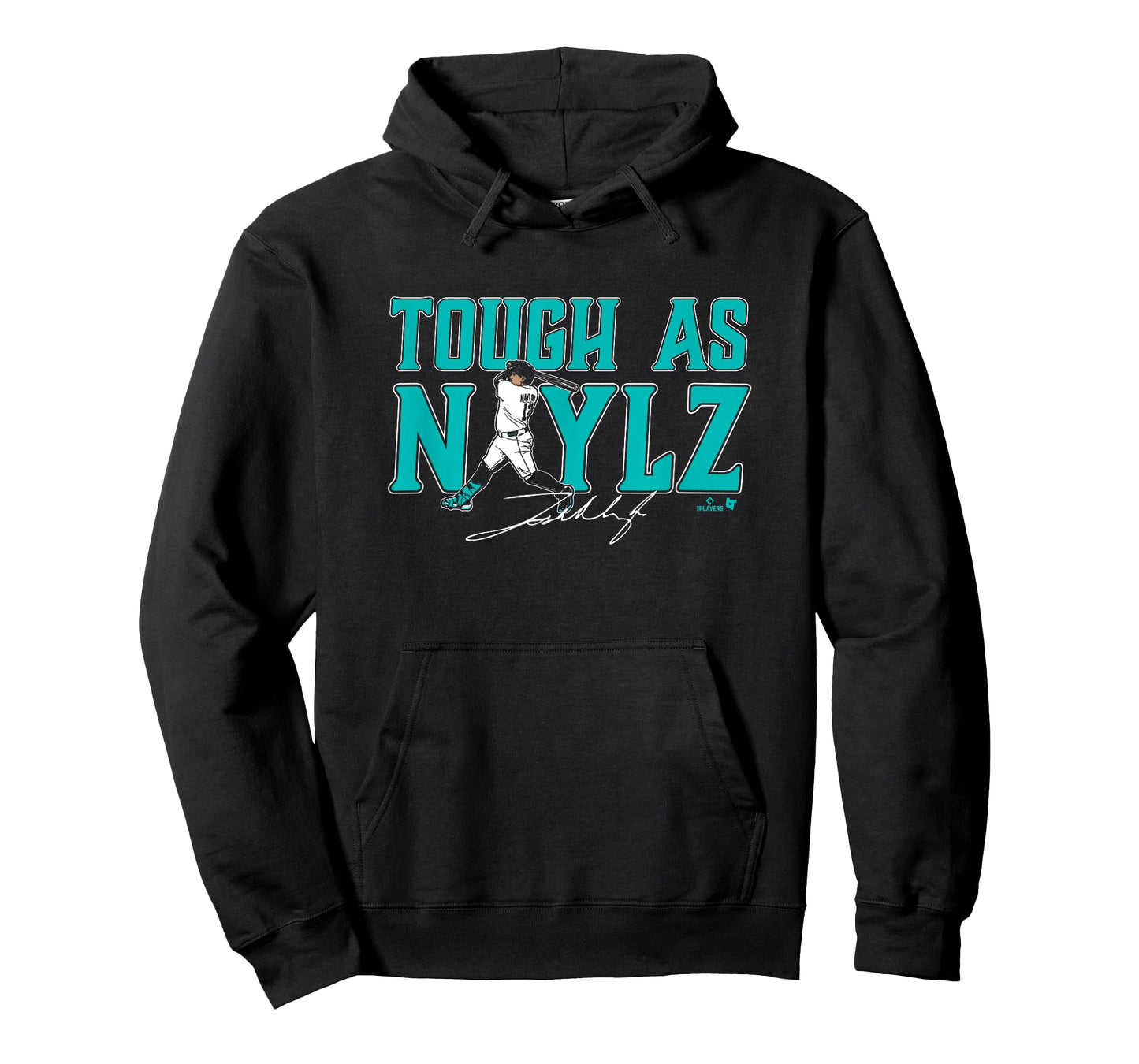 Josh Naylor - Tough as Naylz (Navy) - Seattle Baseball T-Shirt