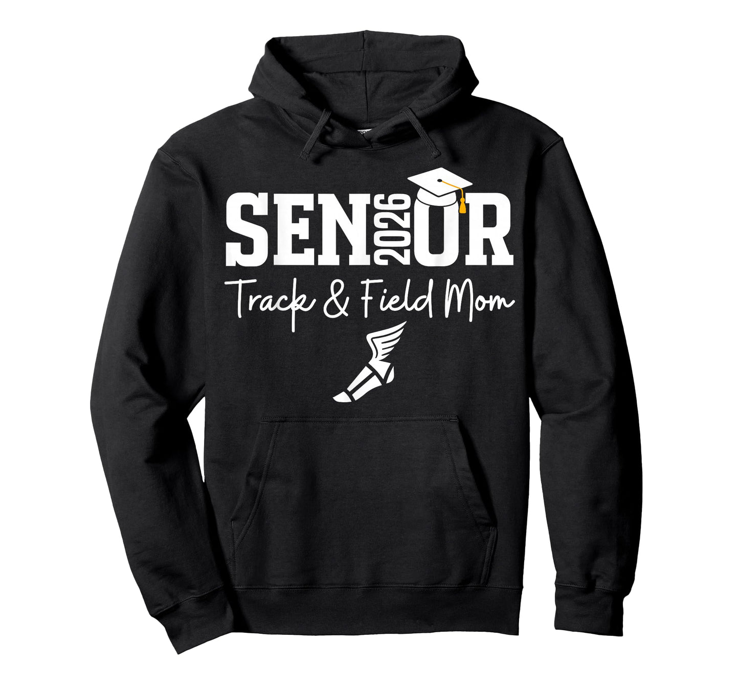 Track & Field Senior Mom Class of 2026 Graduation 26 T-Shirt