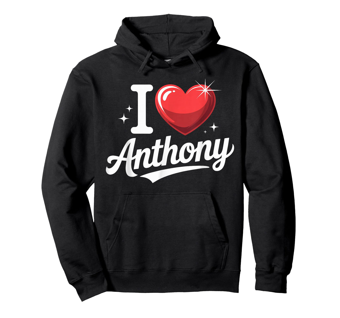 I Love Anthony T-Shirt Name Anthony T-Shirt