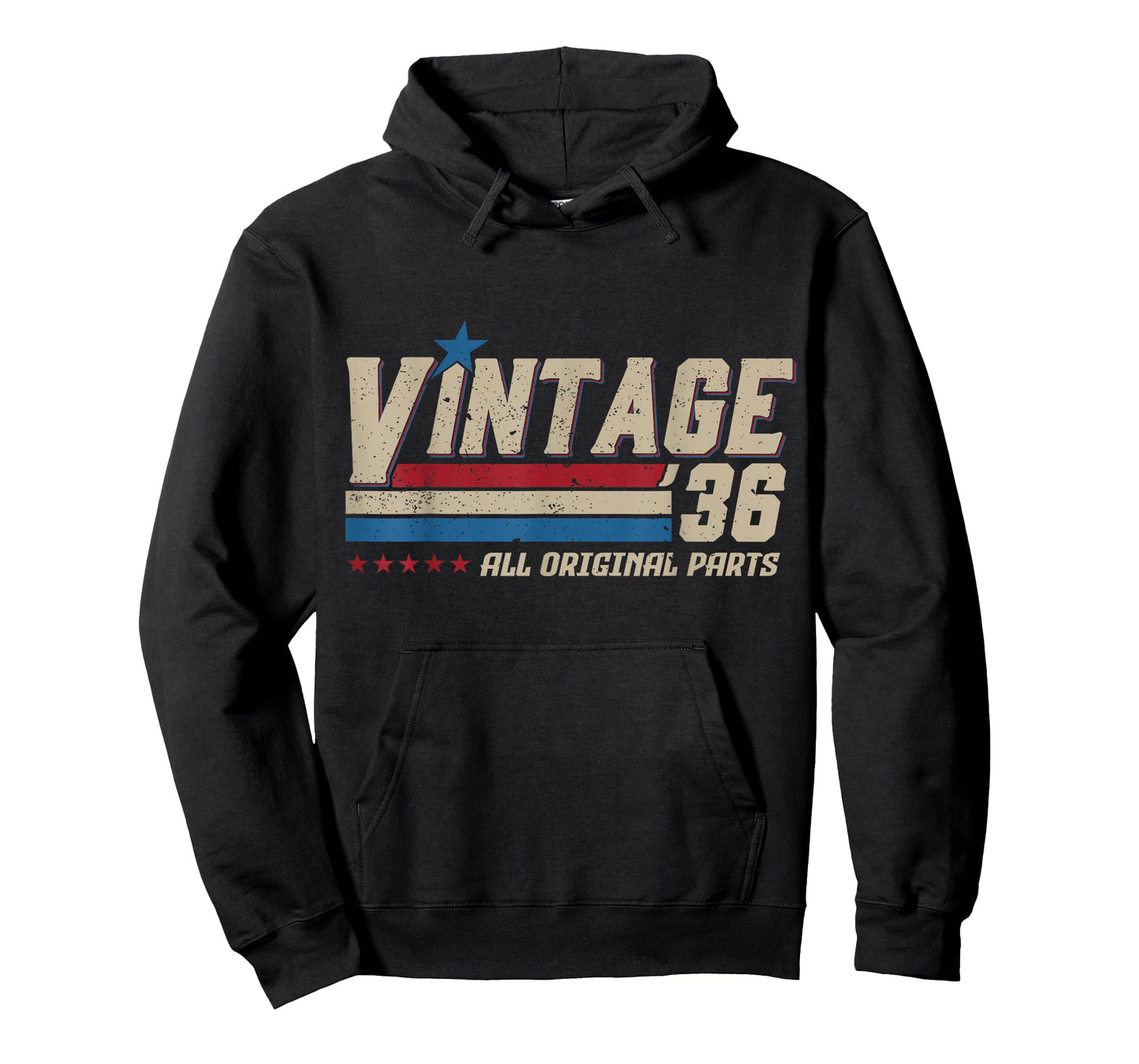 Vintage 1936 All Original Parts Birthday Men T-Shirt