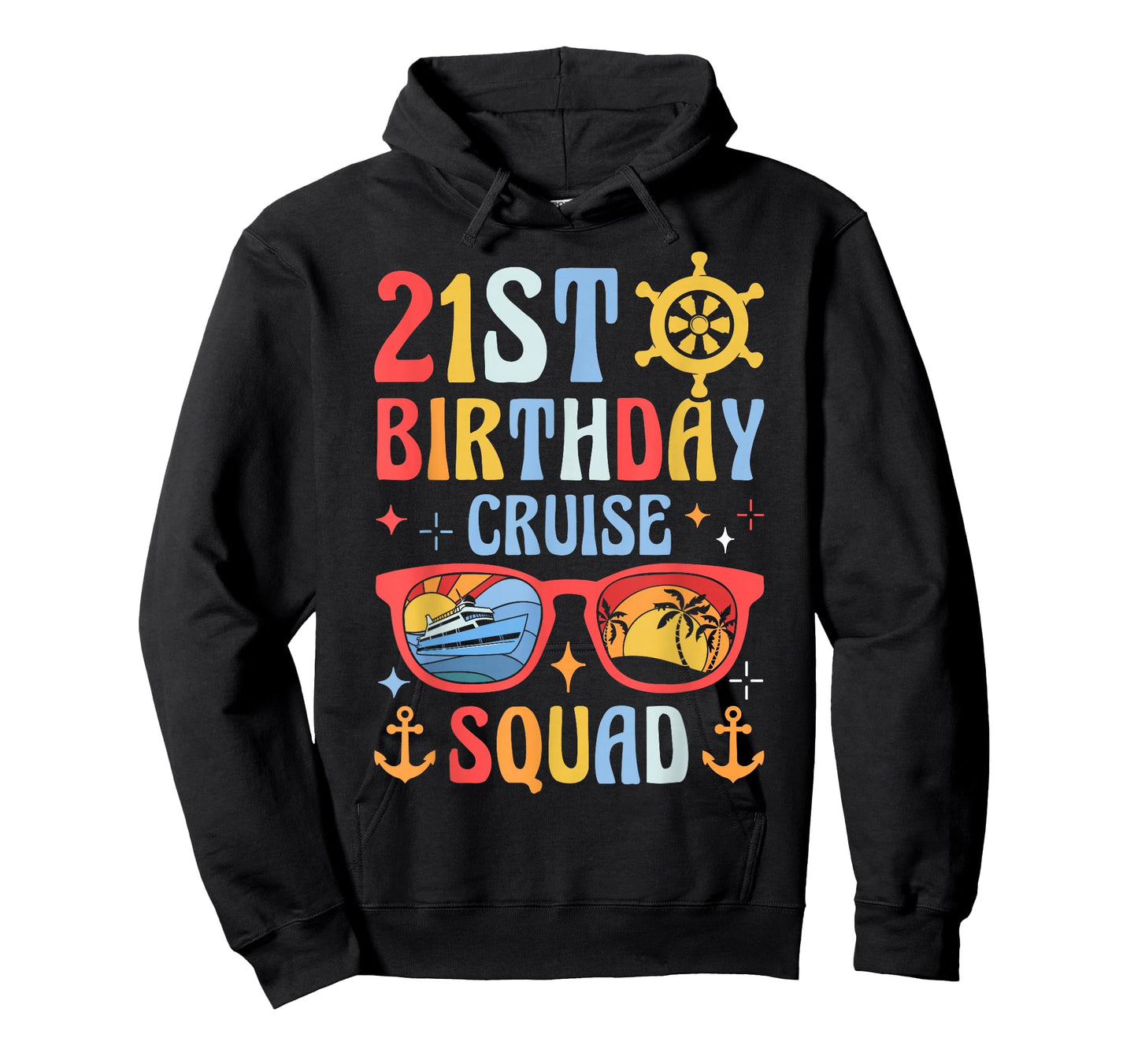 21st Birthday Cruise Squad T-Shirt