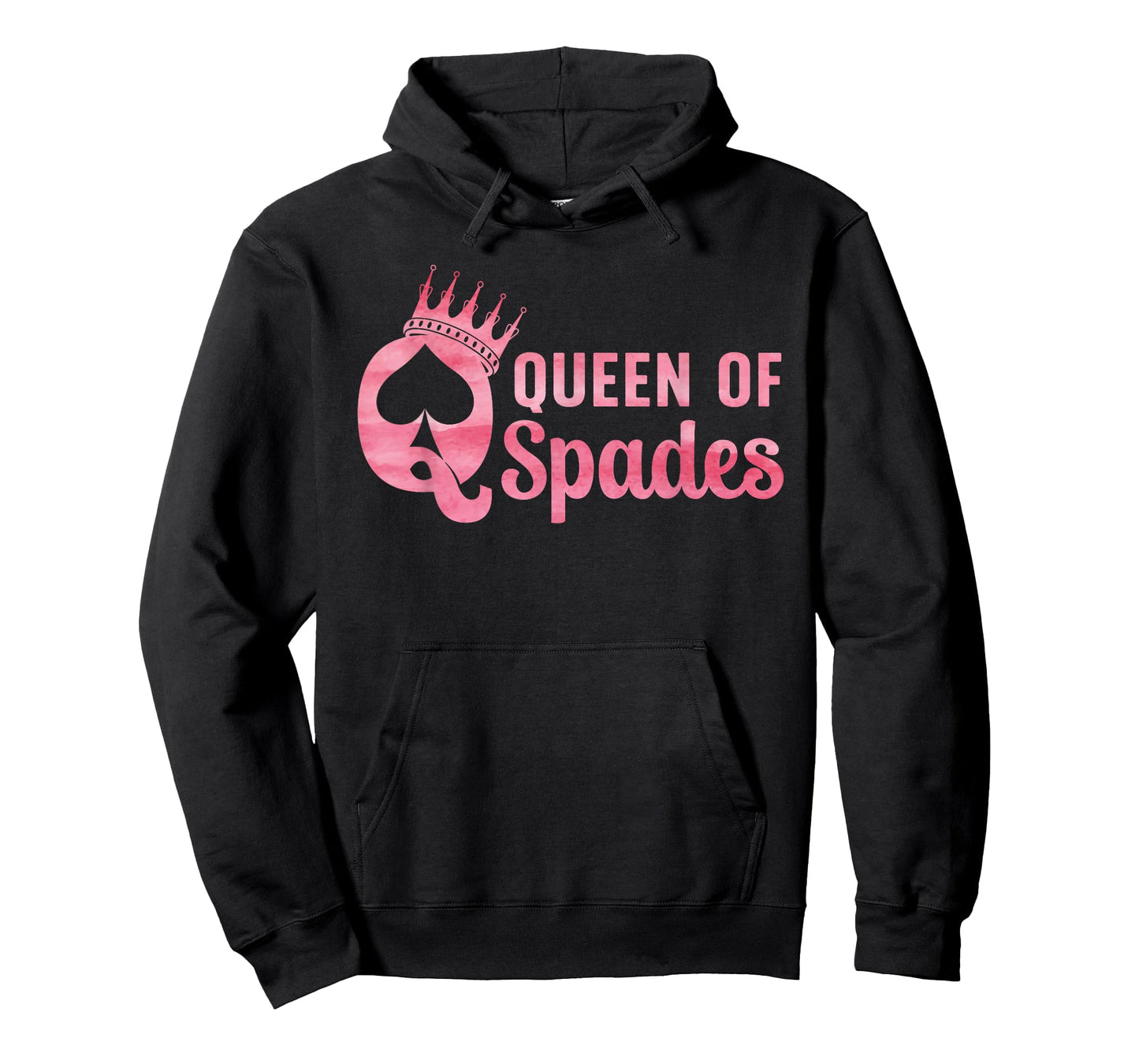 Queen of Spades Design for Women Girl Card Game Spades Lover T-Shirt