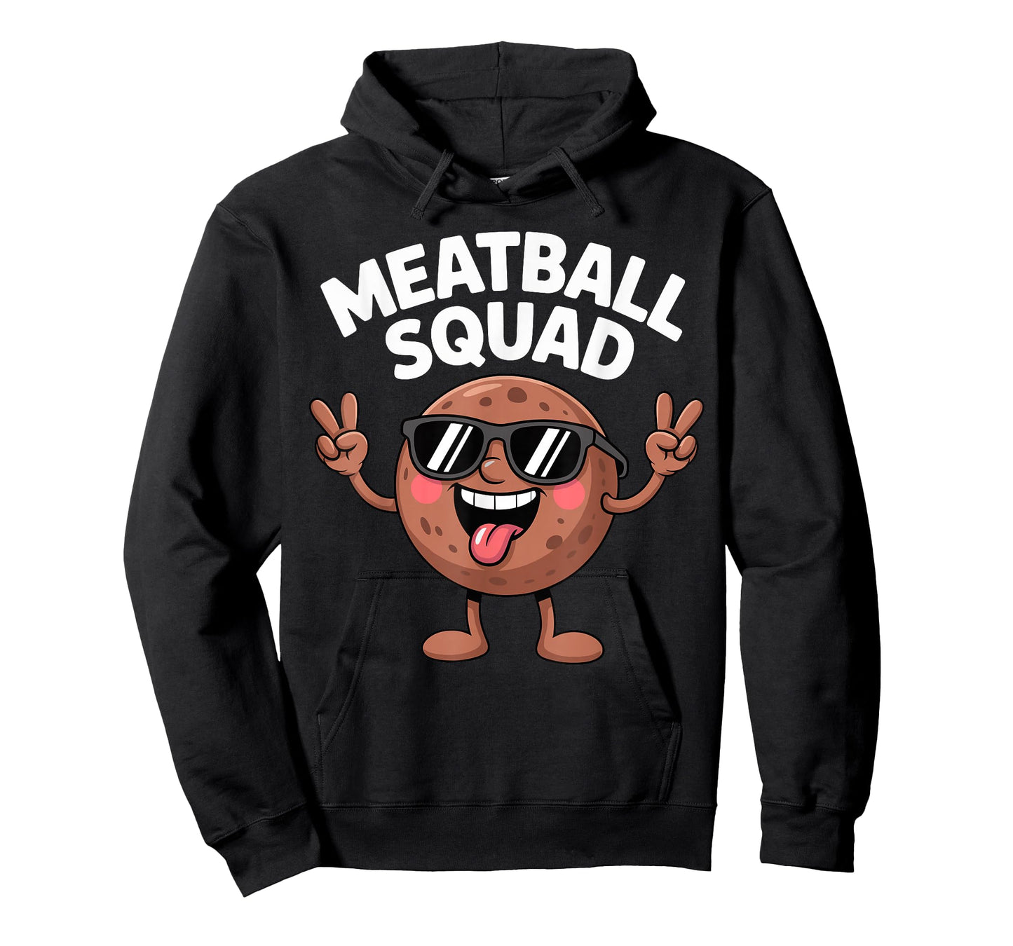 Meatball Squad Spaghetti Pasta Humor T-Shirt