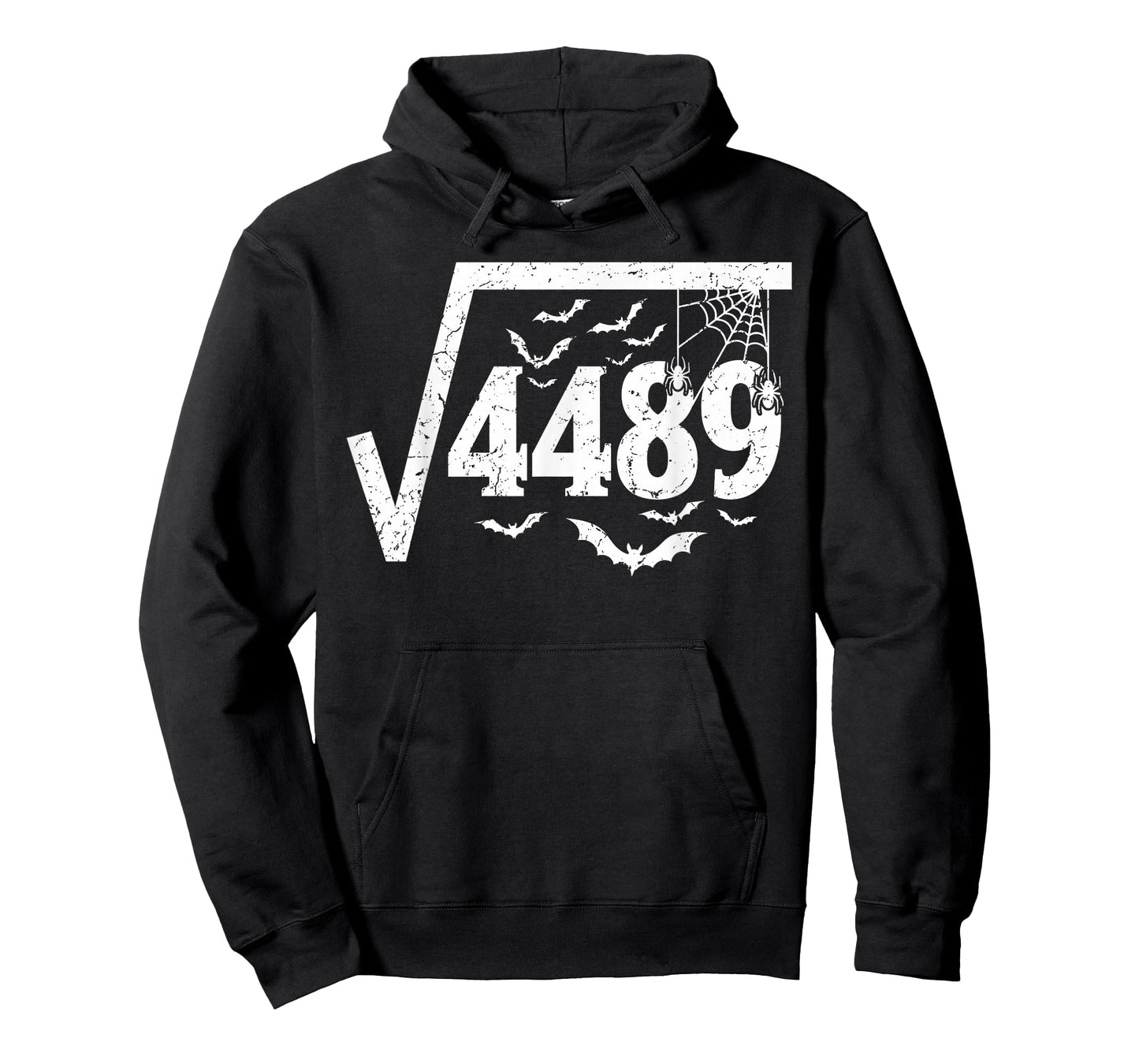 Square Root 4489 Funny Halloween Meme 67 Math Teacher T-Shirt