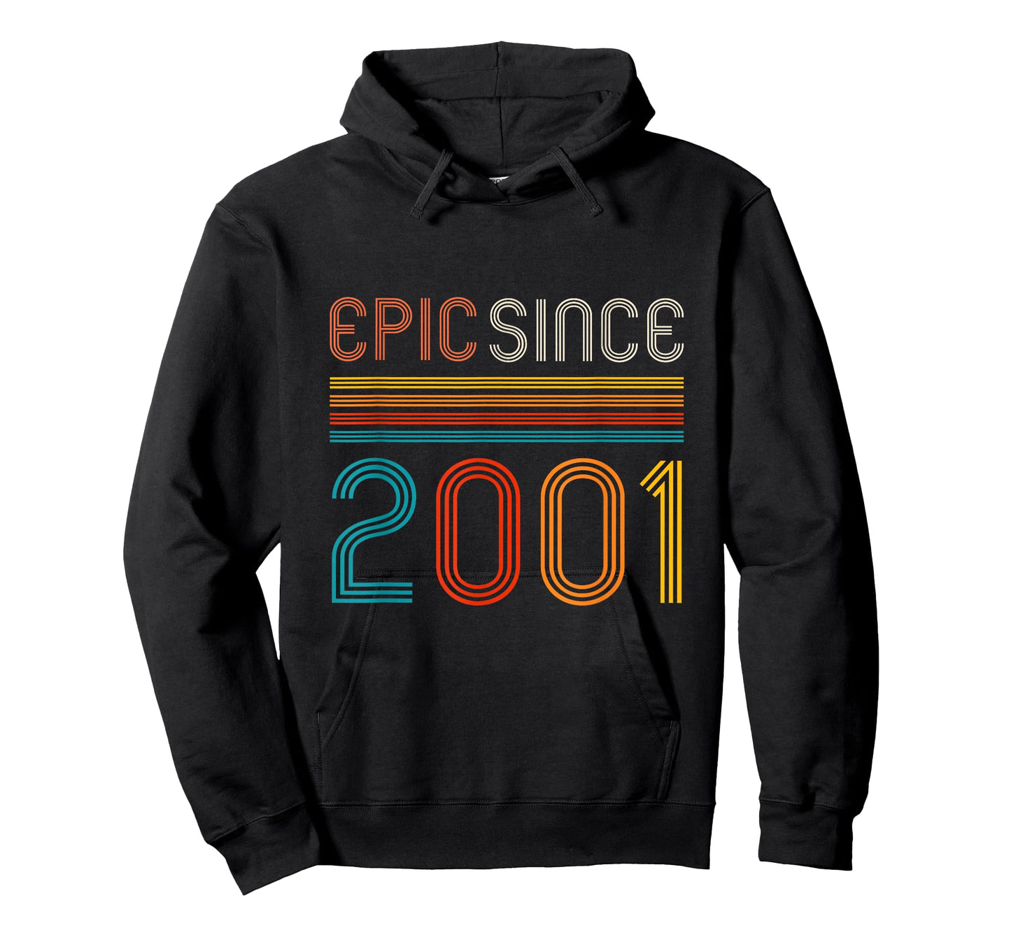 Retro 24th Birthday Epic Since 2001 T-Shirt