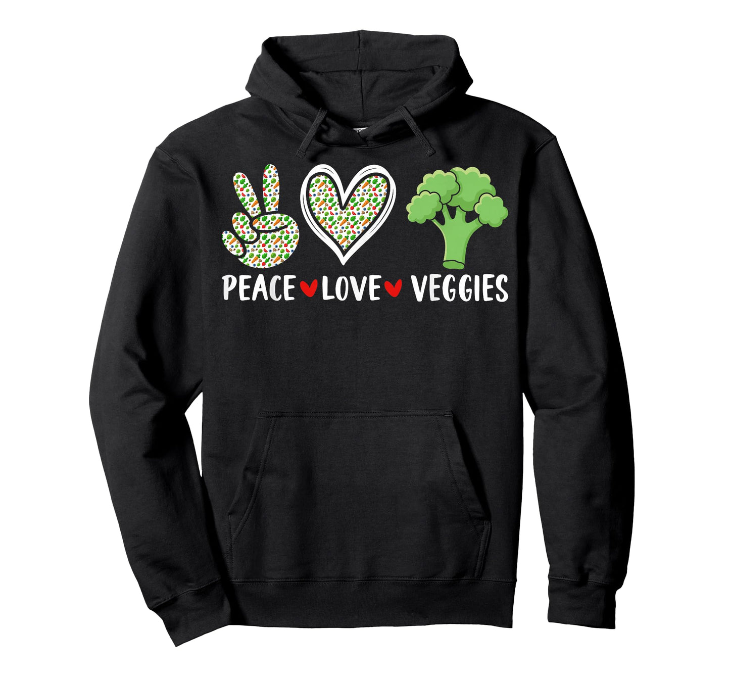 Peace Love Veggies T-Shirt