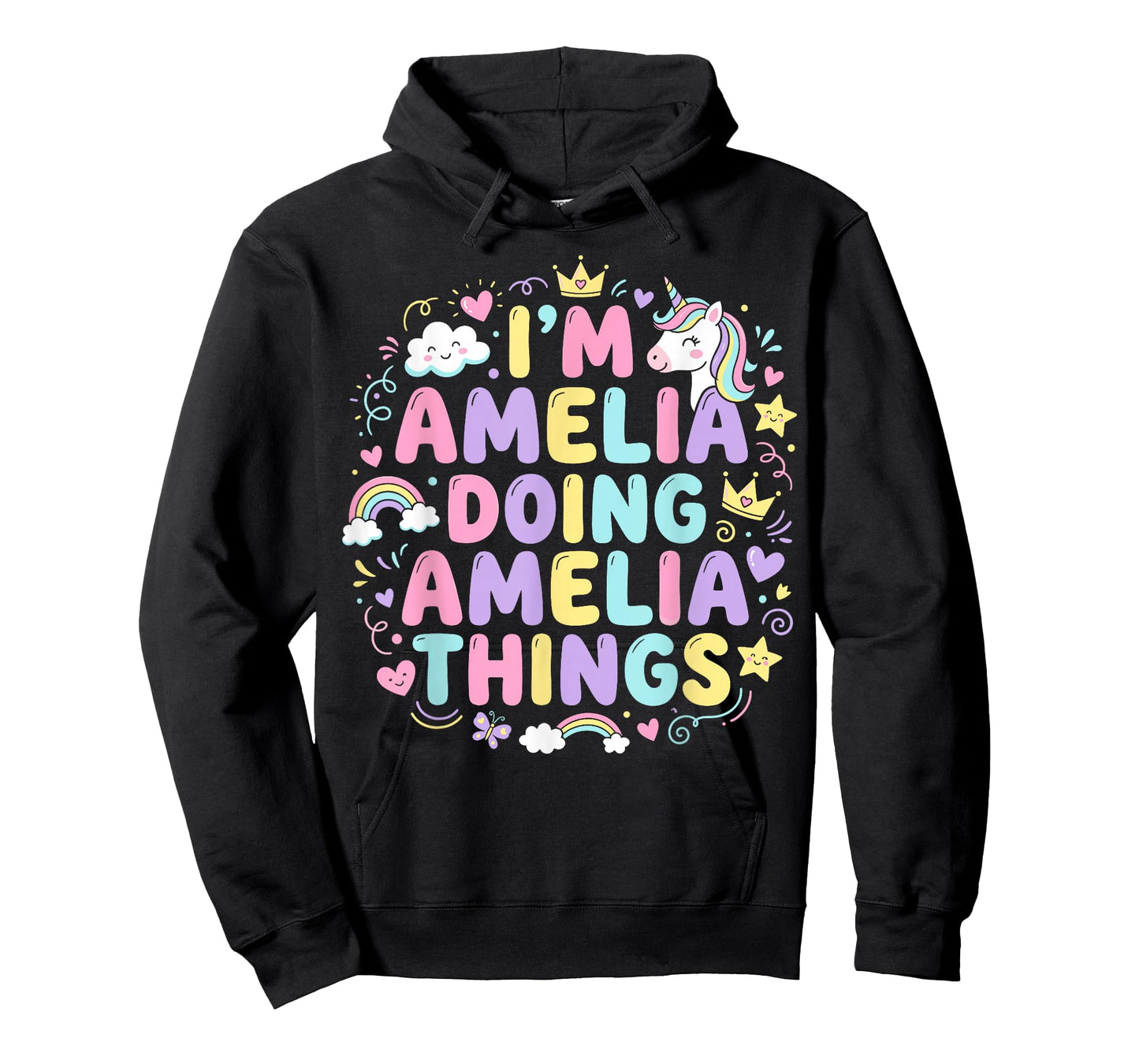 I'm Amelia Doing Amelia Things Cute Girl's T-Shirt