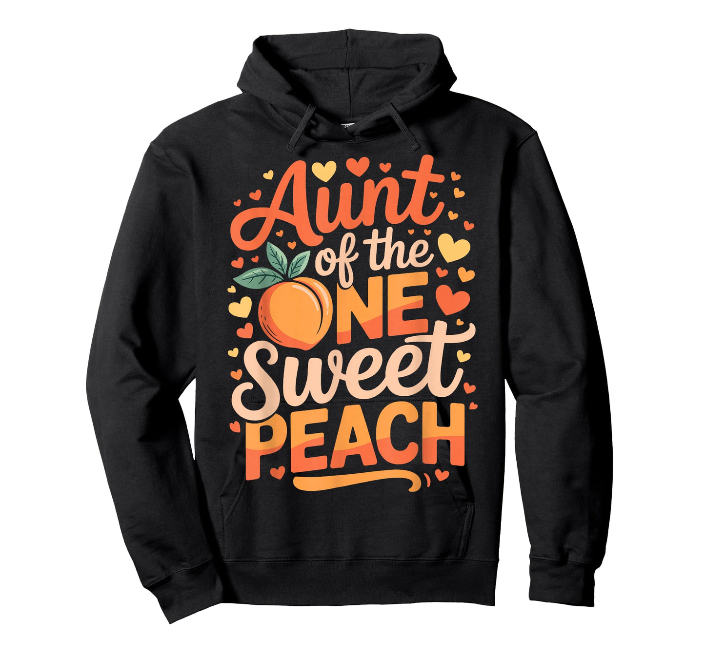 Aunt of The One Sweet Peach Family Matching T-Shirt