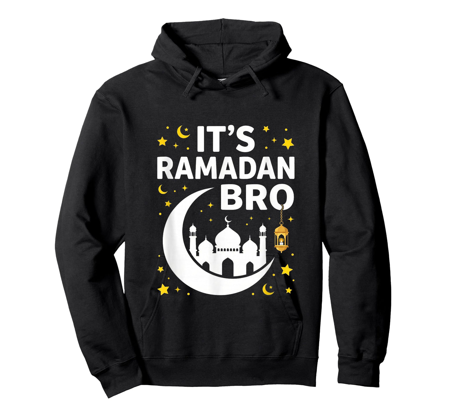 It's Ramadan Bro Muslim Islamic Pajama Mubarak Eid Kareem T-Shirt