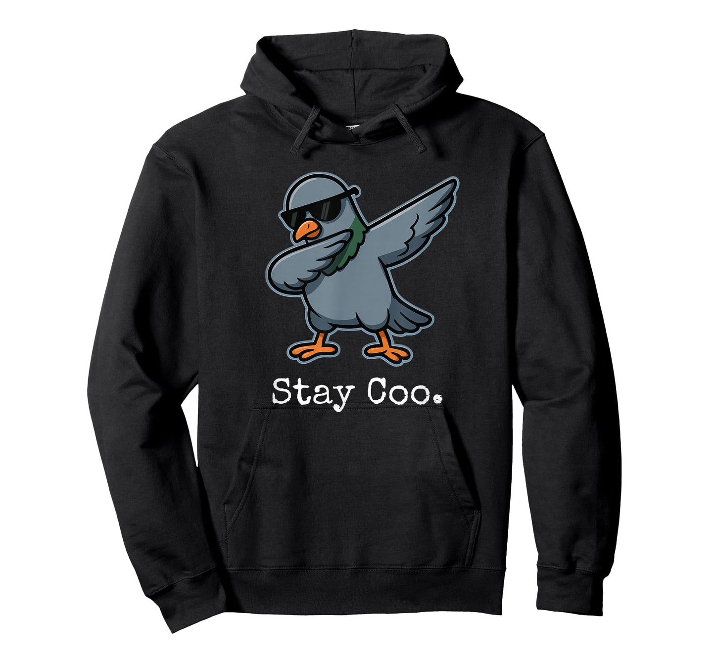 Stay Coo. Dabbing Pigeon Funny Pun T-Shirt