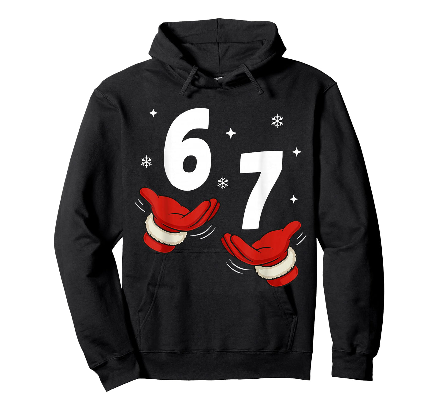 67 Christmas 6 7 Meme Hands 6-7 Pajamas Six Seven Kids Boys T-Shirt
