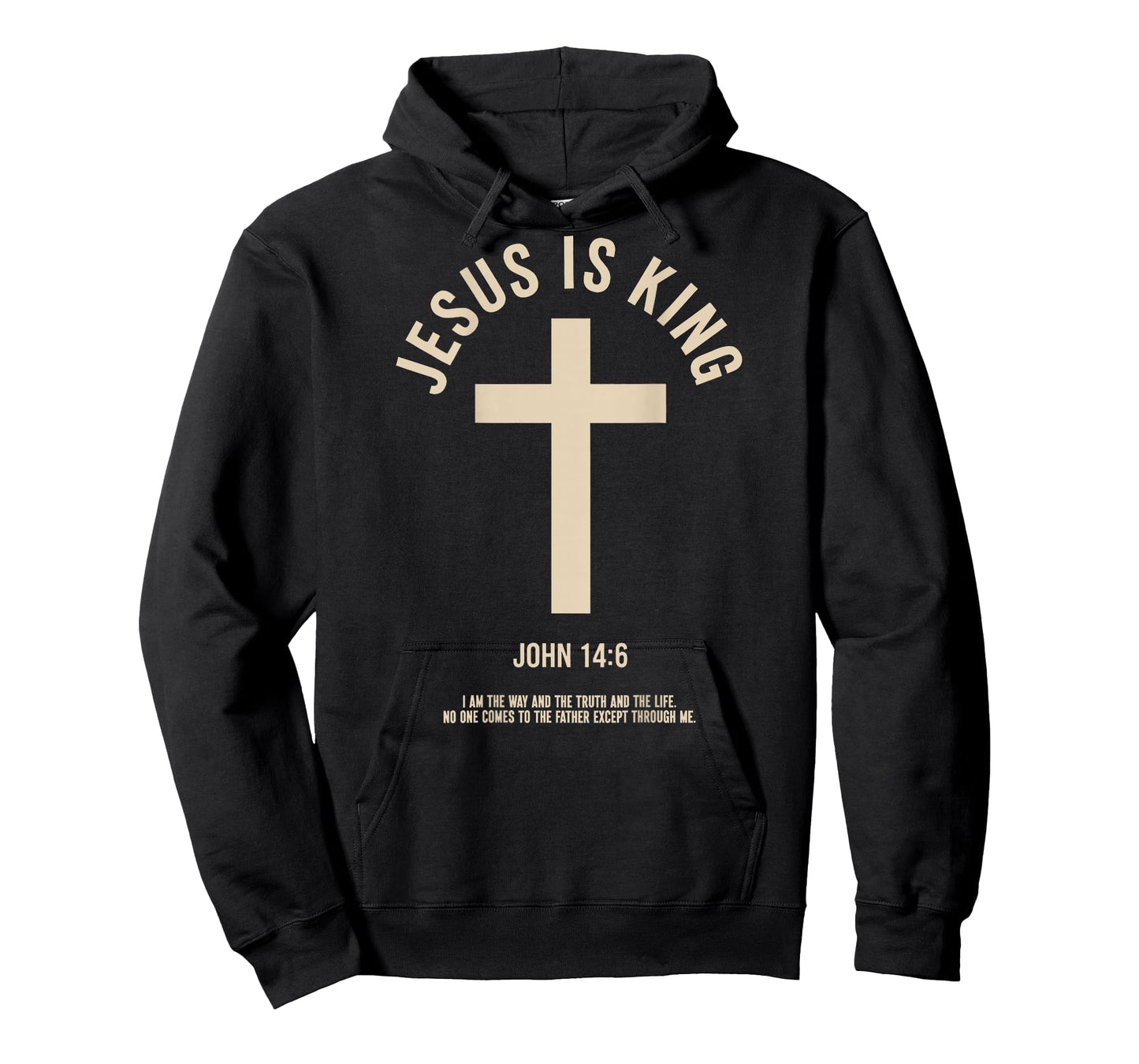Jesus is King John 14:6 Christian God Religious Bible Verse T-Shirt