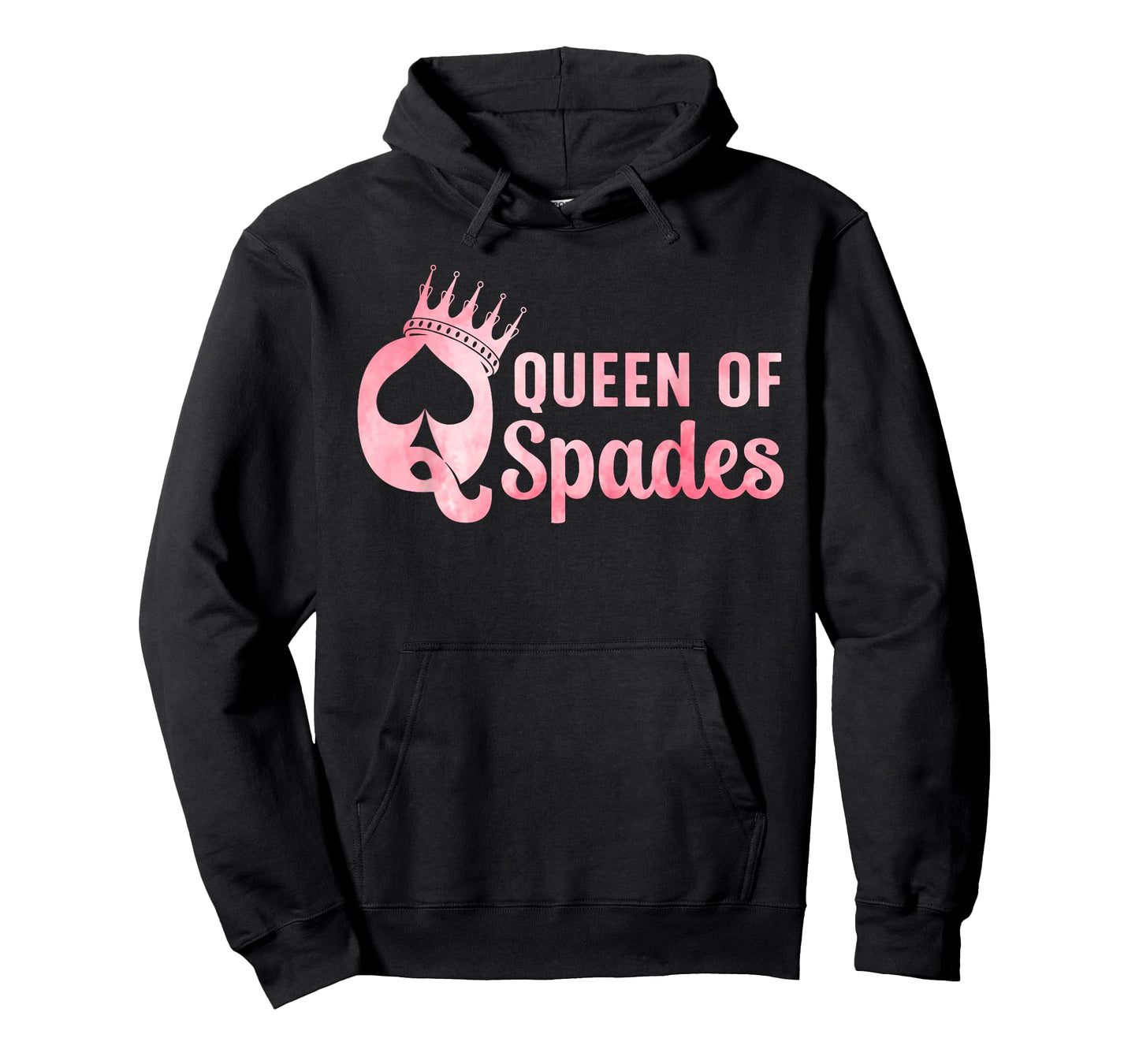 Queen of Spades Design for Women Girl Card Game Spades Lover T-Shirt
