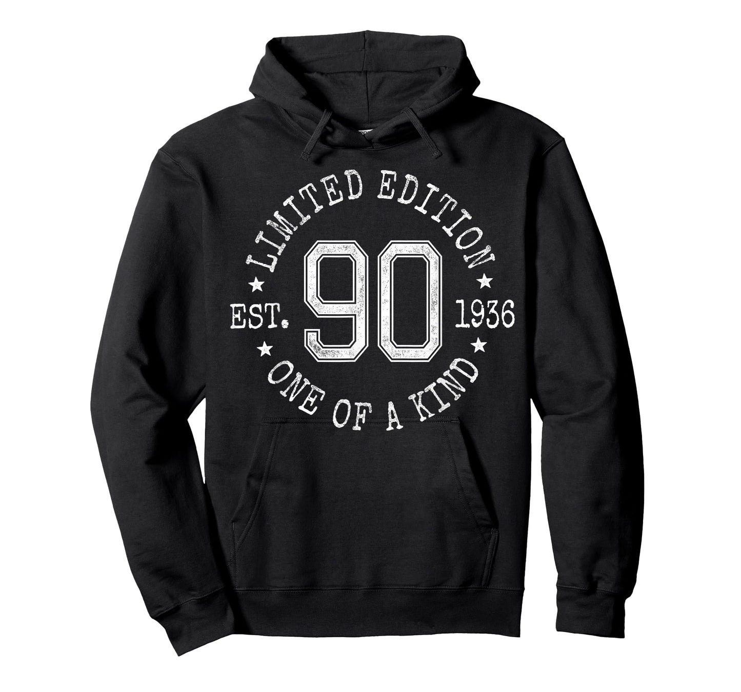 Limited Edition Est 1936 One of a Kind 90th Birthday T-Shirt