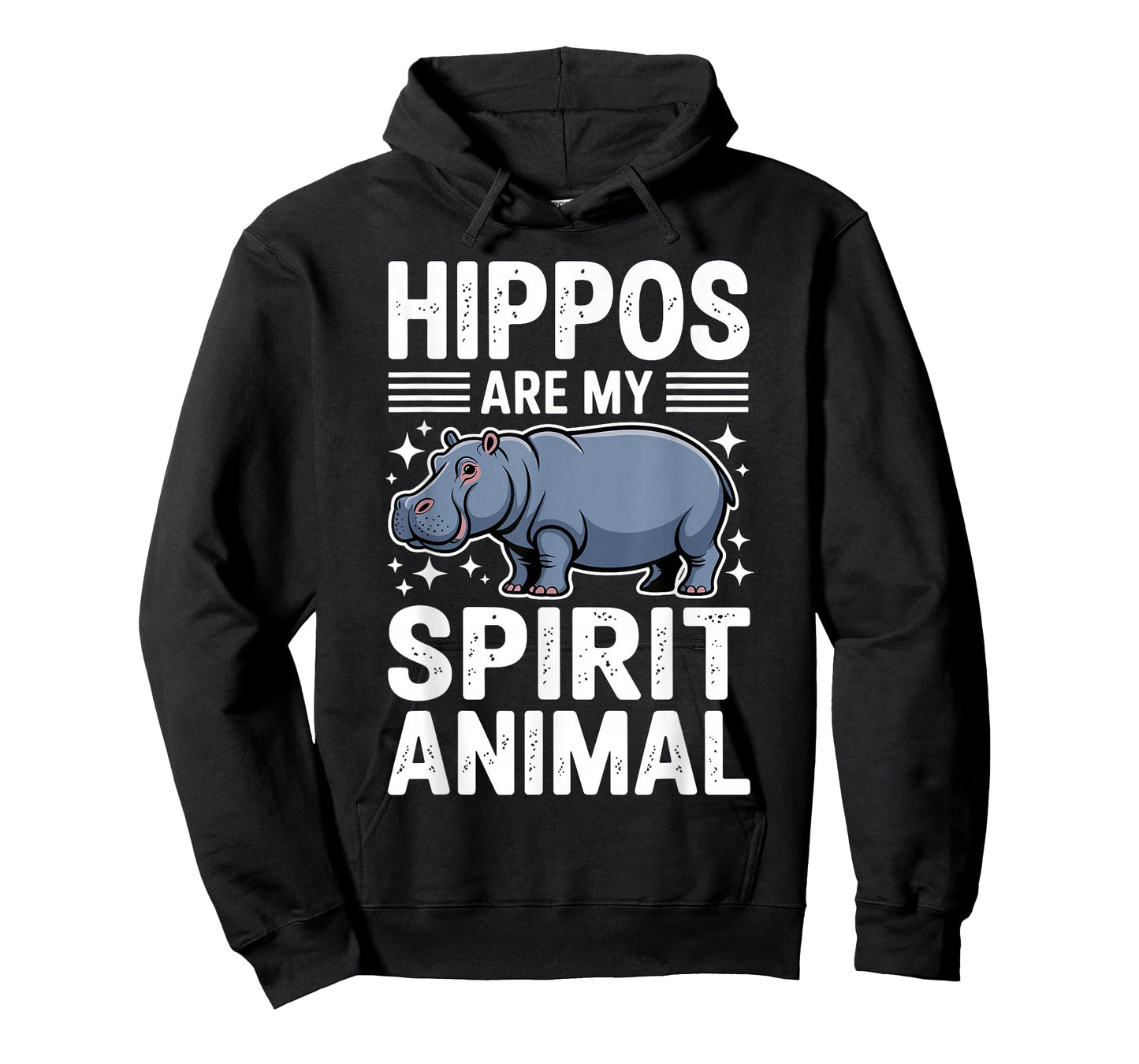 Funny Hippo Art for Men Women Kids Hippopotamus Hippo Lover T-Shirt