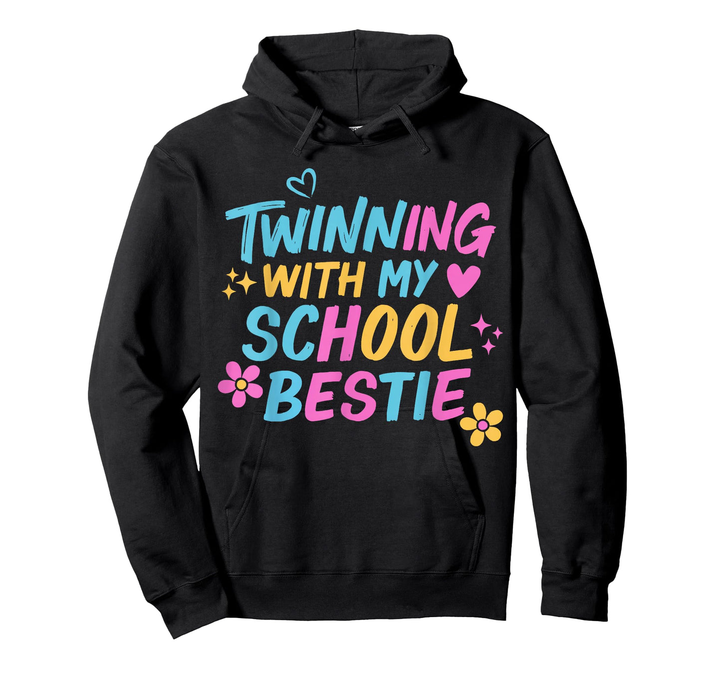 Twin Day Best Friend School Twinning with My Bestie Matching T-Shirt