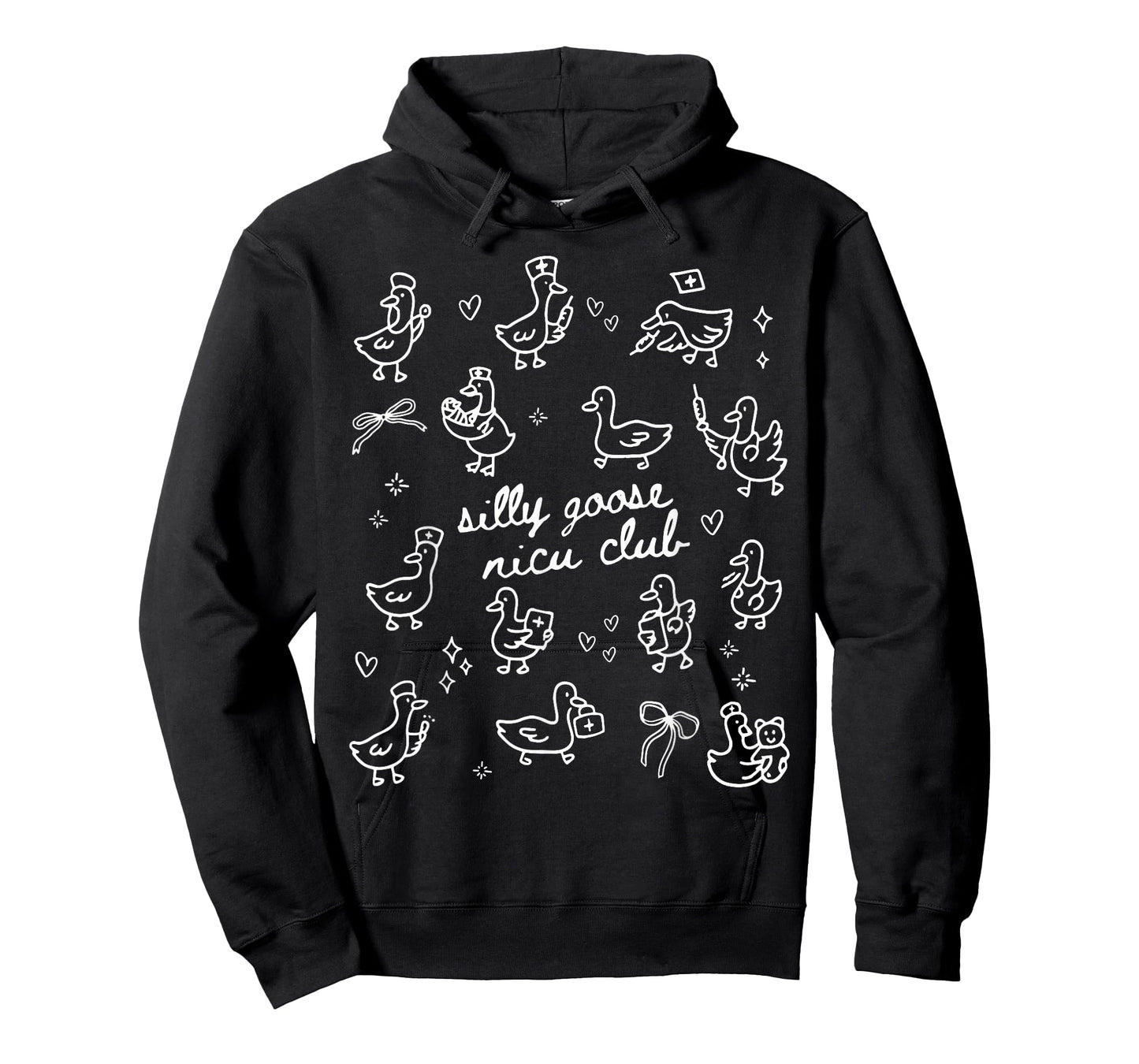 Silly Goose NICU Club Neonatal ICU Nurse Nursing Student RN T-Shirt