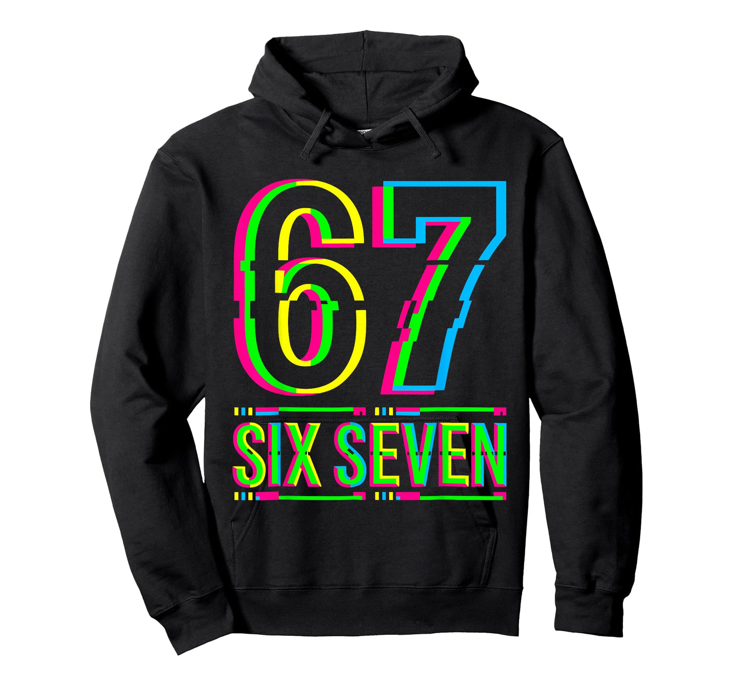 Retro 67 Meme Funny Six Seven Meme 6 7 Meme 6 7 T-Shirt