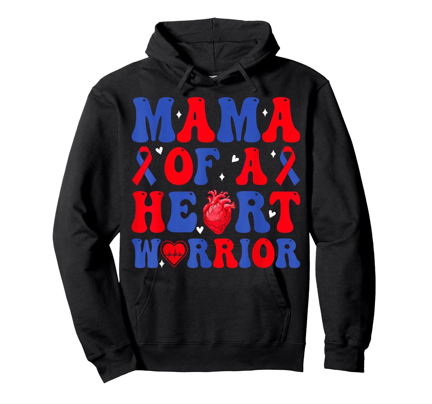 Mama of A Heart Warrior Congenital Heart Defect Awareness T-Shirt