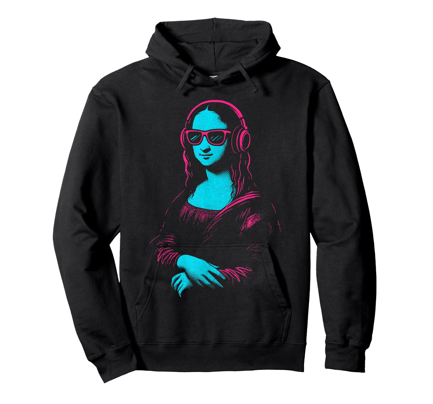 Y2K Art Men Women Kids Funny Mona Lisa T-Shirt