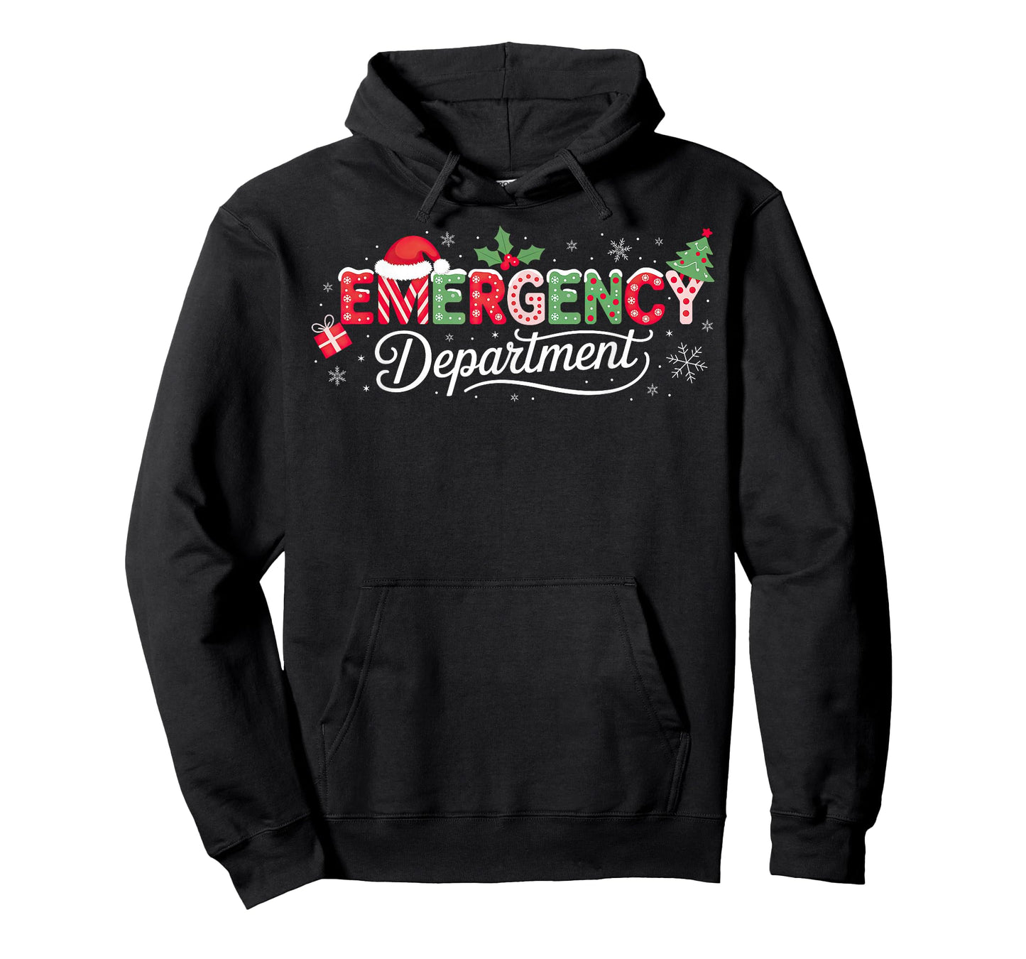 Emergency Department Christmas Santa ER T-Shirt