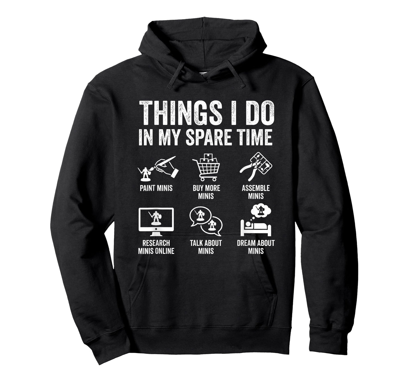 Painting Miniatures Tabletop Wargame Board Games Enthusiast T-Shirt