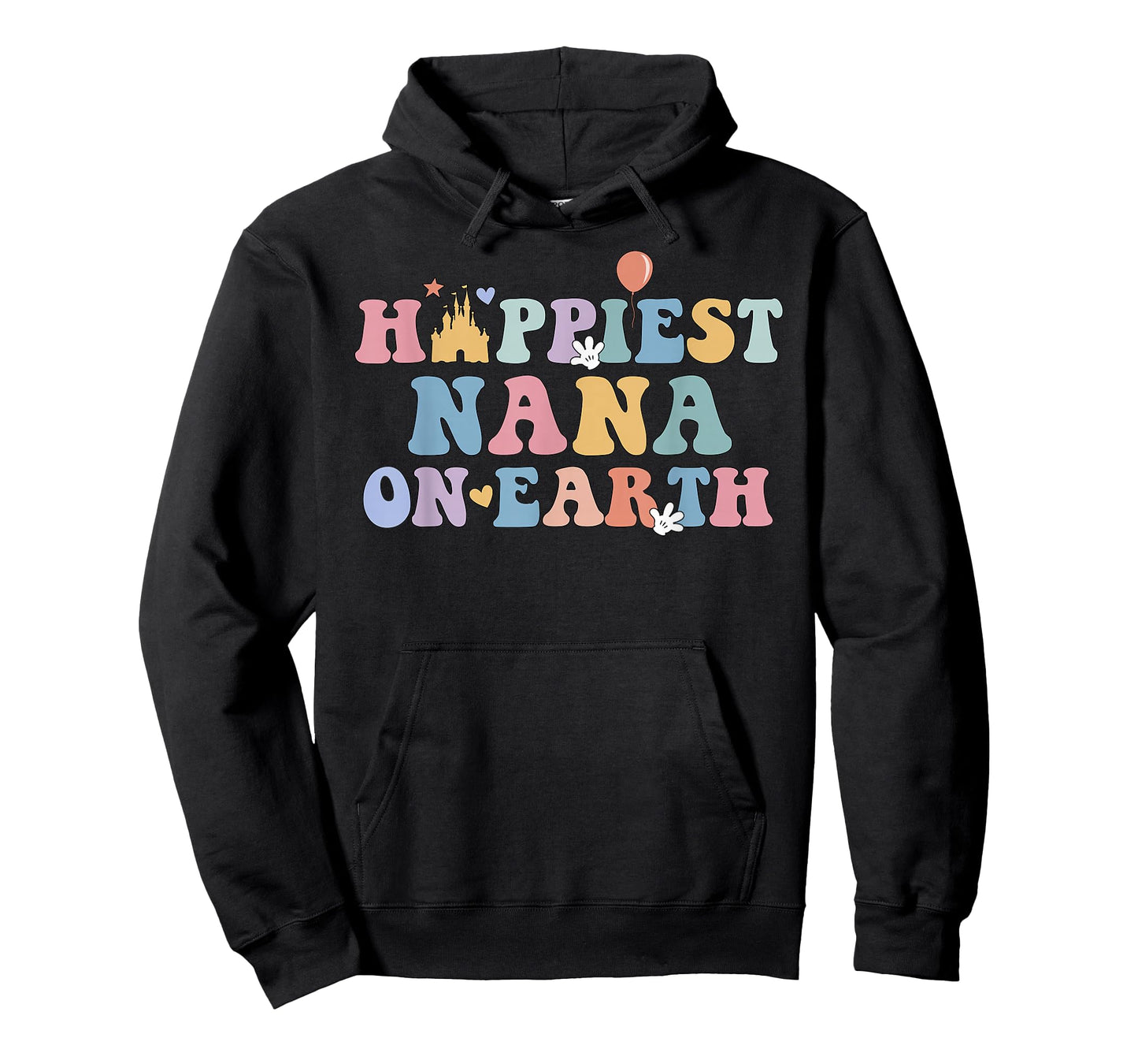 Happiest Nana On Earth Happiest Grandma Matching Family Trip T-Shirt