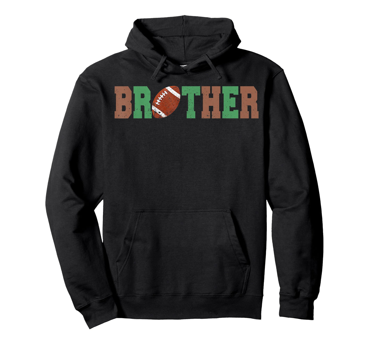 Brother of The 1 Year Old Football First Birthday Boy Family T-Shirt