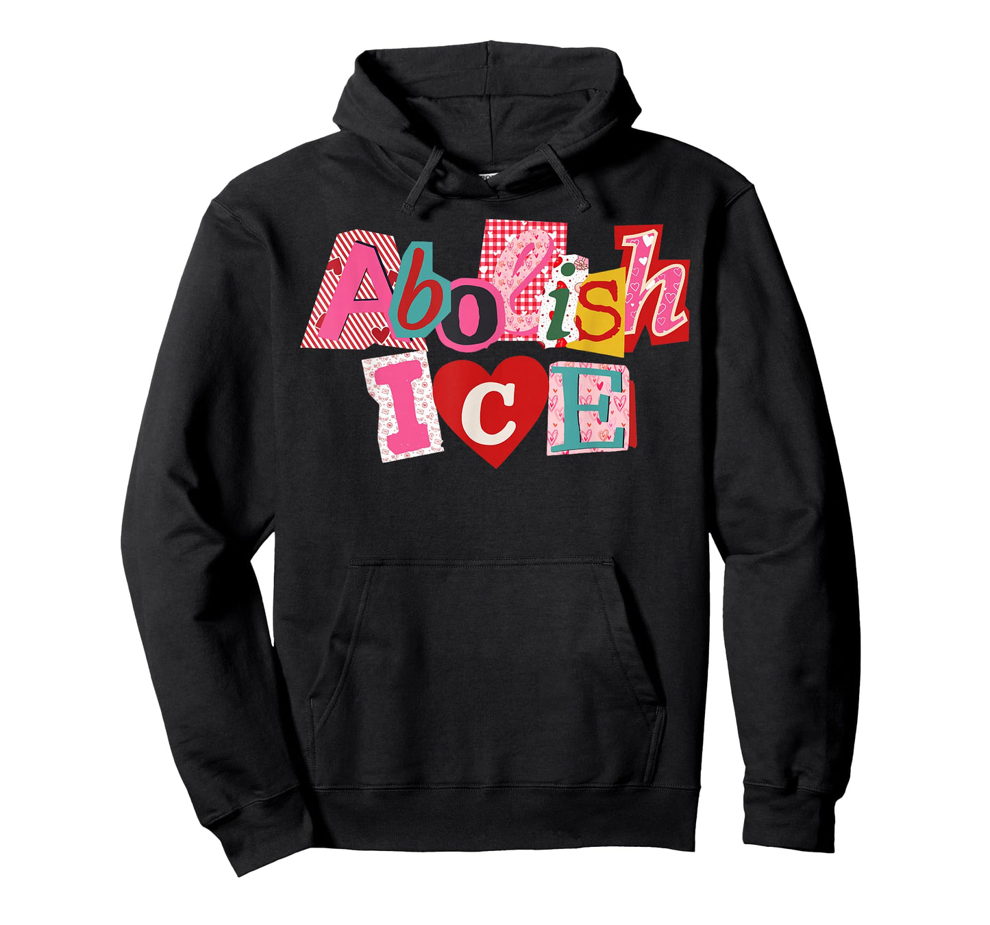 Valentine's Day Abolish Ice Men Women T-Shirt