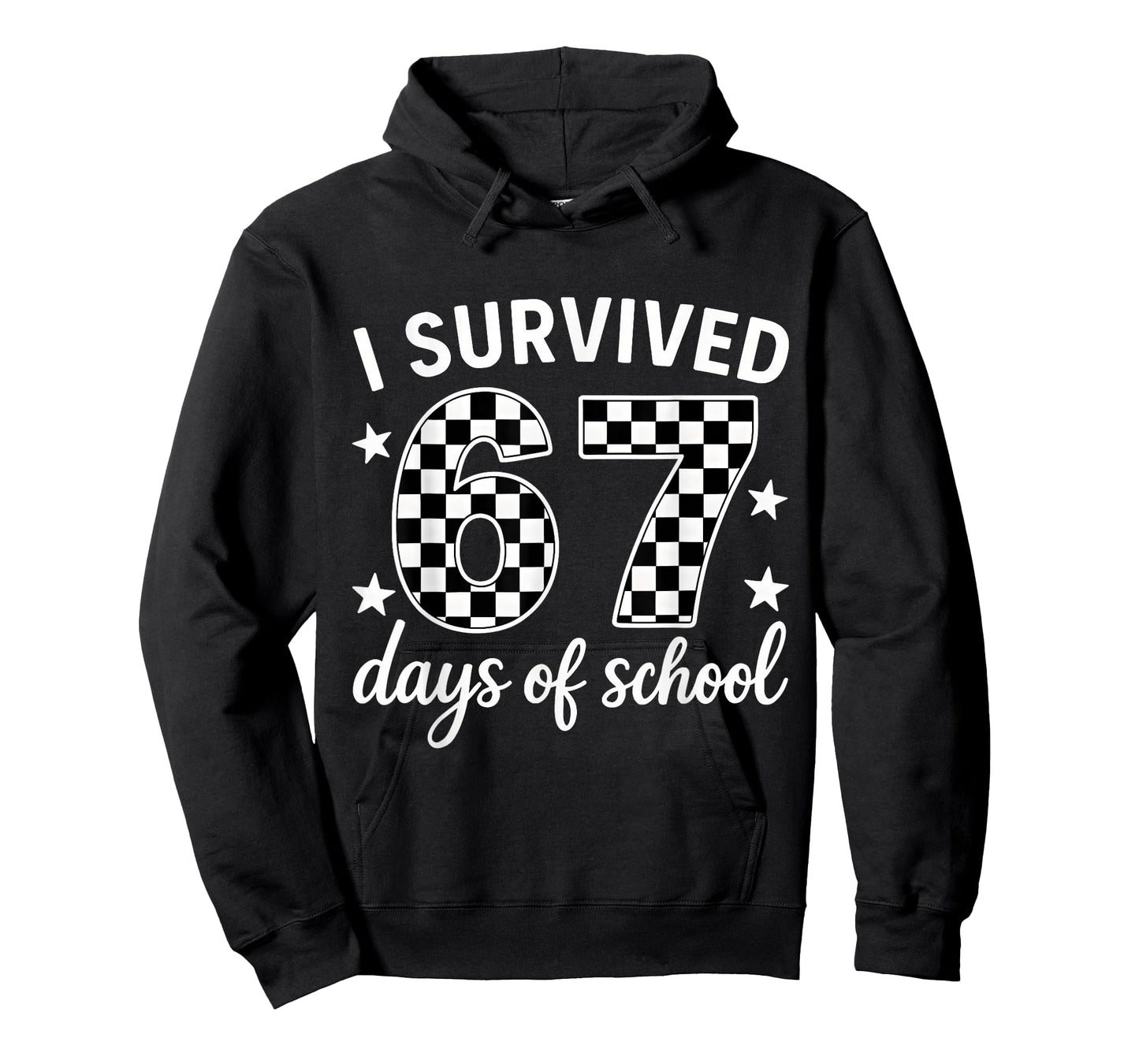 I Survived 67 Days of School Teachers Students T-Shirt