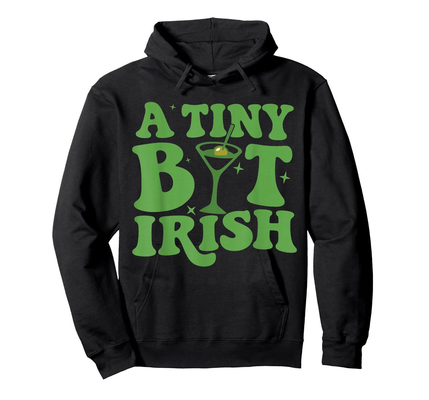 A Tiny Bit Irish Lucky Irish Girls Cocktail St Patricks Day T-Shirt