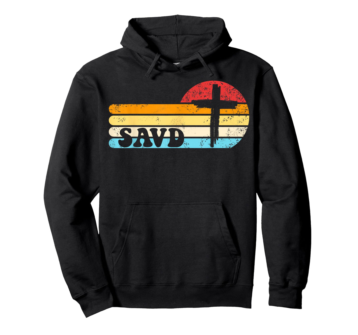 Saved Cross Retro Bible Christian Faith Jesus Savd T-Shirt