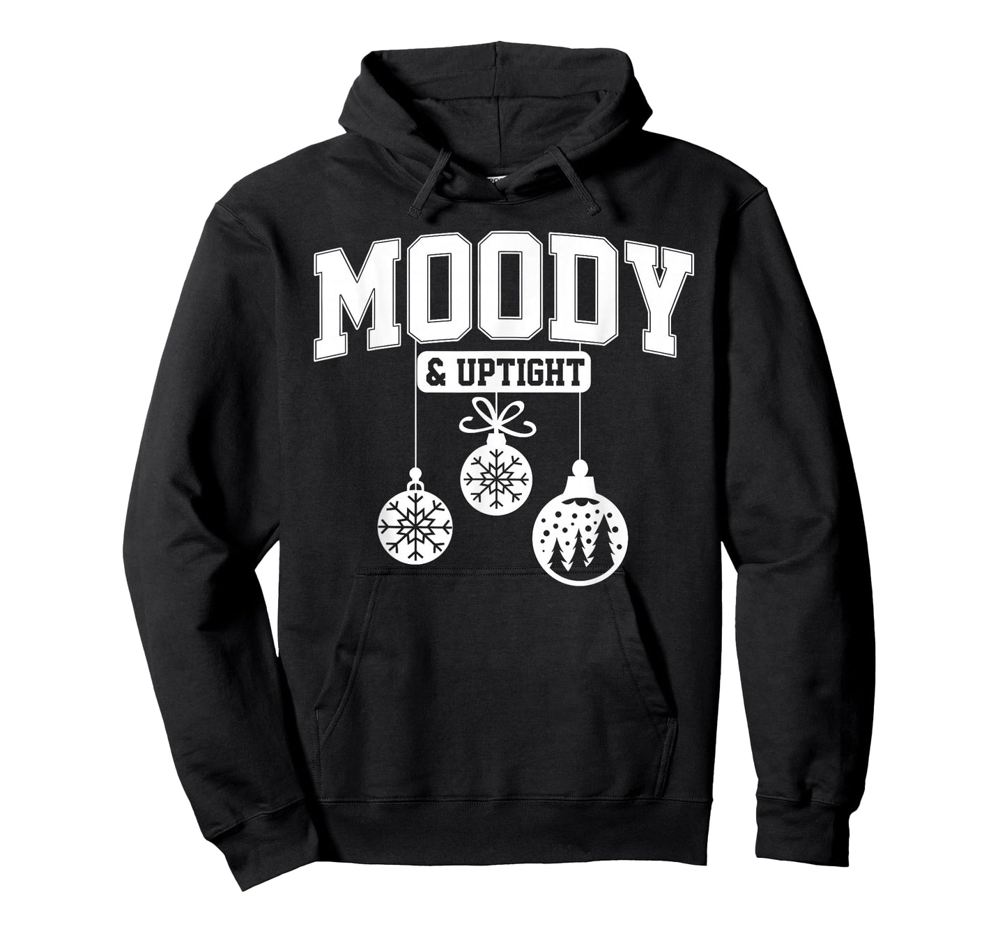 Merry and Bright Moody and Uptight Christmas Couple Matching T-Shirt