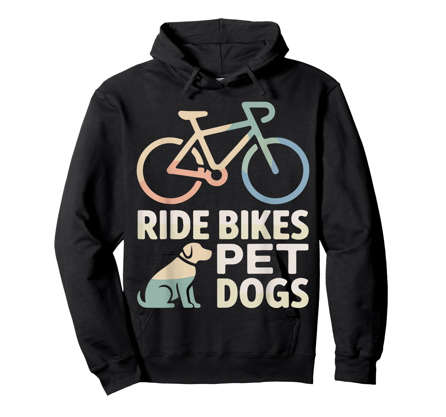 Ride Bikes Pet Dogs Bicycle Cycling Biking Dog Lover T-Shirt